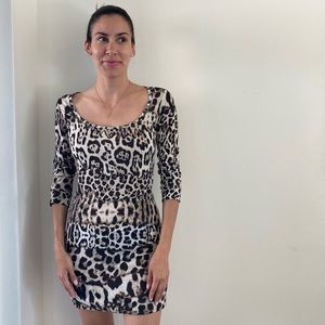 Just Cavalli leopard-print Jersey dress
